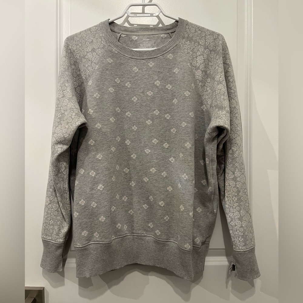 6/$32🛍️ Aerie | Oversized Patterned Crew Neck Sweater, S